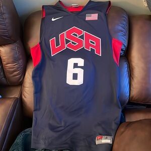 Nike USA Lebron James jersey
